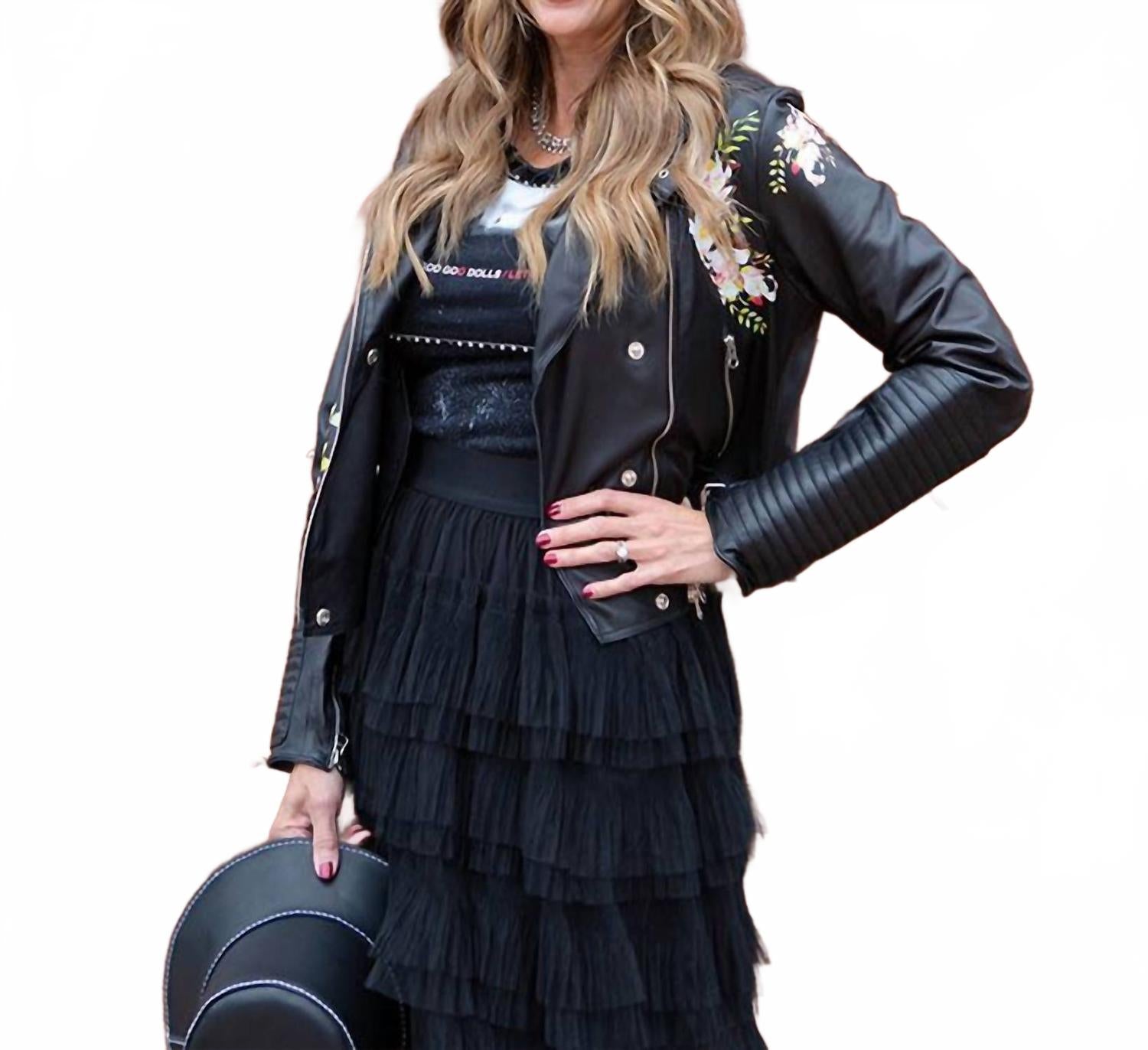 

Кожаная куртка Harley в черном цвете JACHS NEW YORK