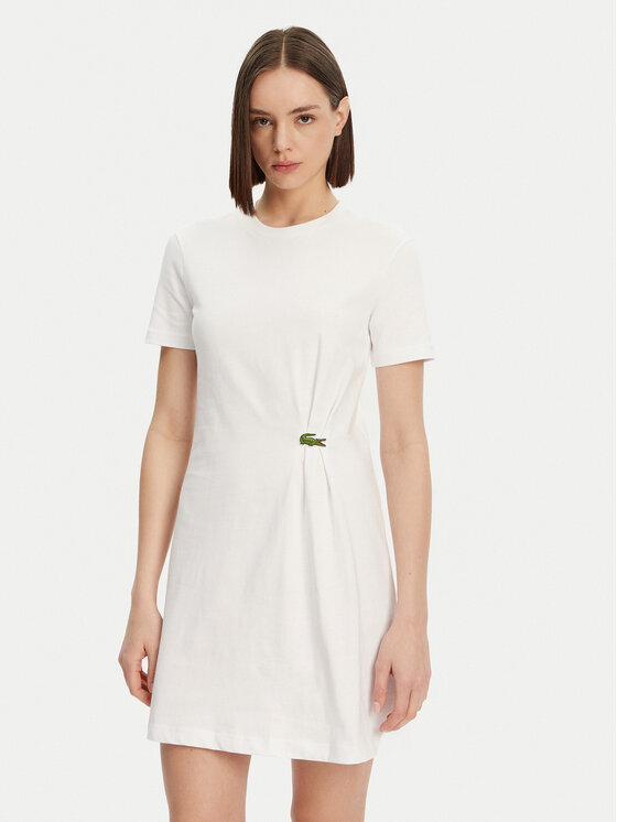 

Платье на каждый день стандартный крой EF0583 Lacoste, белый
