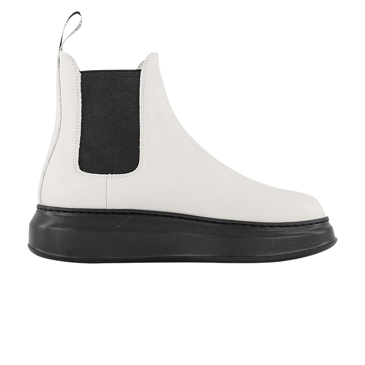 

Ботинки Alexander McQueen Alexander McQueen Hybrid Chelsea Boot 'White Black', белый