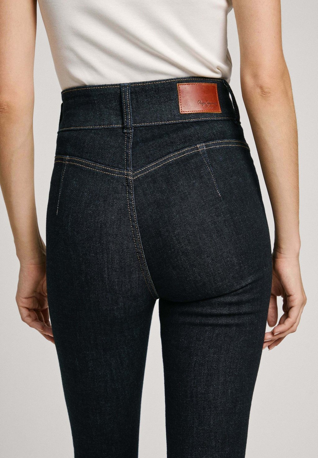 

Джинсы облегающие CONTOUR UHW Pepe Jeans, синий деним