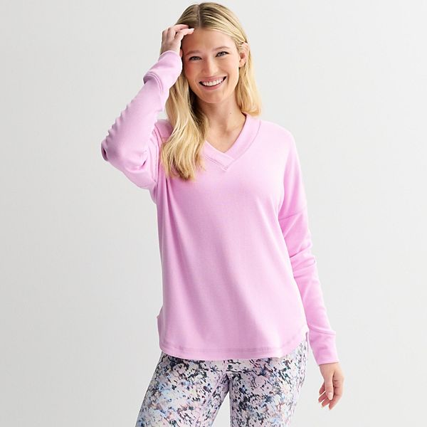 

Женский топик с V-образным вырезом Tek Gear, Innocent Lilac