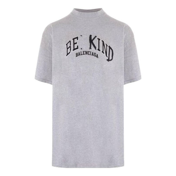 

Футболка be kind crewneck t-shirt 'grey' Balenciaga, серый