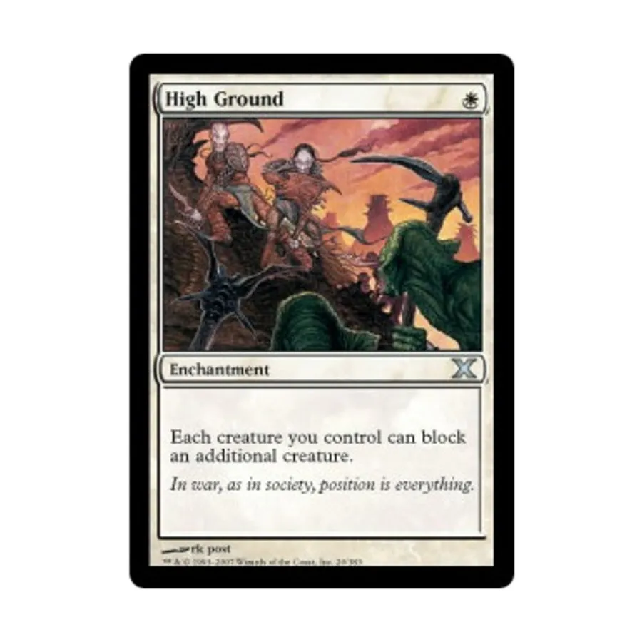 

CCG Возвышенность (U), MTG - 10th Edition