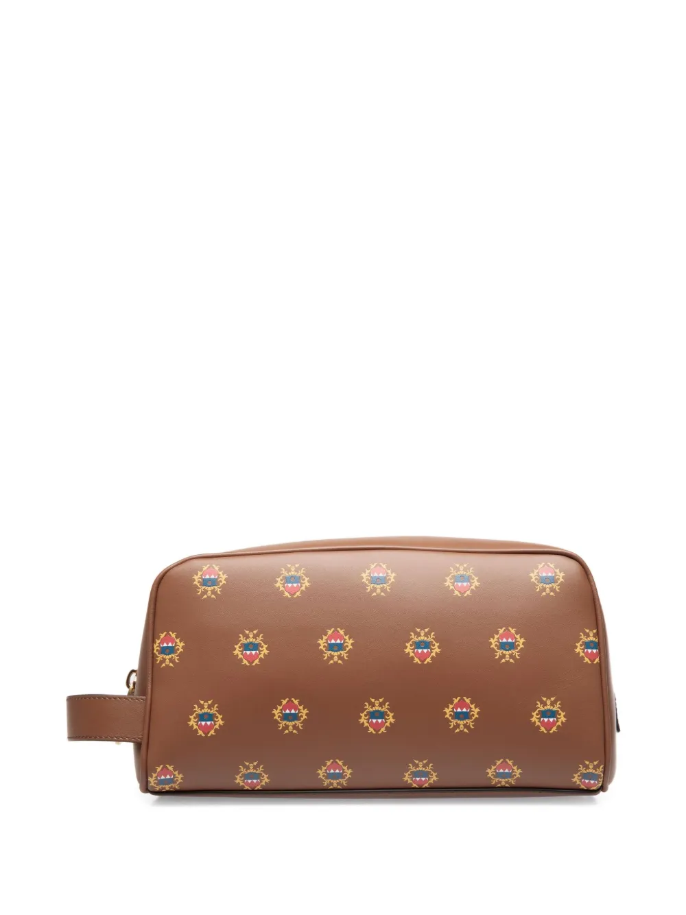 

Косметичка с декоративным принтом Bally, коричневый