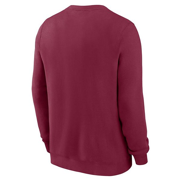 Мужской свитшот garnet florida state seminoles arch pullover Nike — фото 4