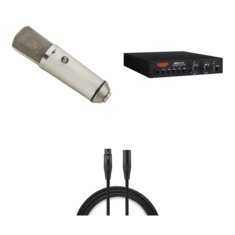 

Ламповый микрофон Warm Audio WA-67 Large-Diaphragm Tube Condenser Microphone Kit