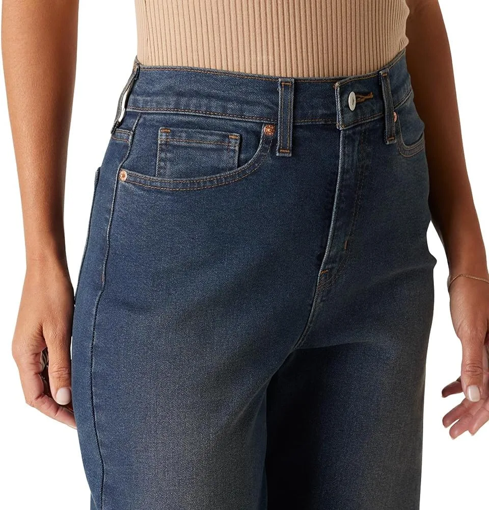 Levi's Gold женские джинсы high-rise loose straight stretch denim дубль — фото 4