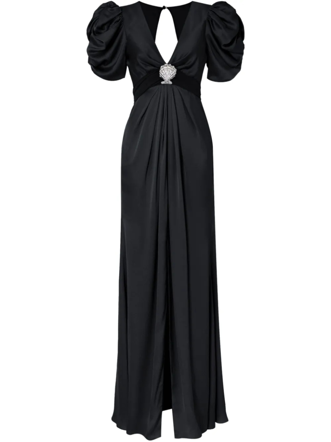 

Платье с короткими рукавами Temperley London, черный