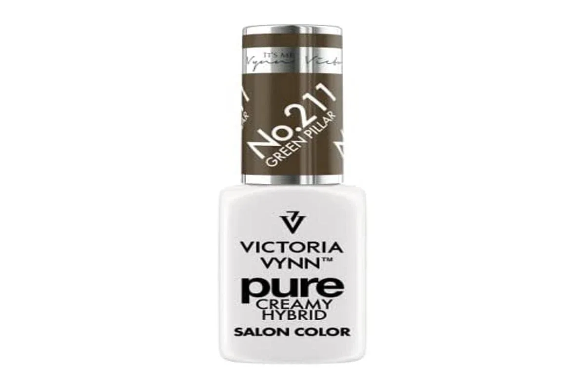 Гибридный гель-лак «Pure Creamy Hybrid 211 Pillar - Green» от VICTORIA VYNN Victoria Vynn