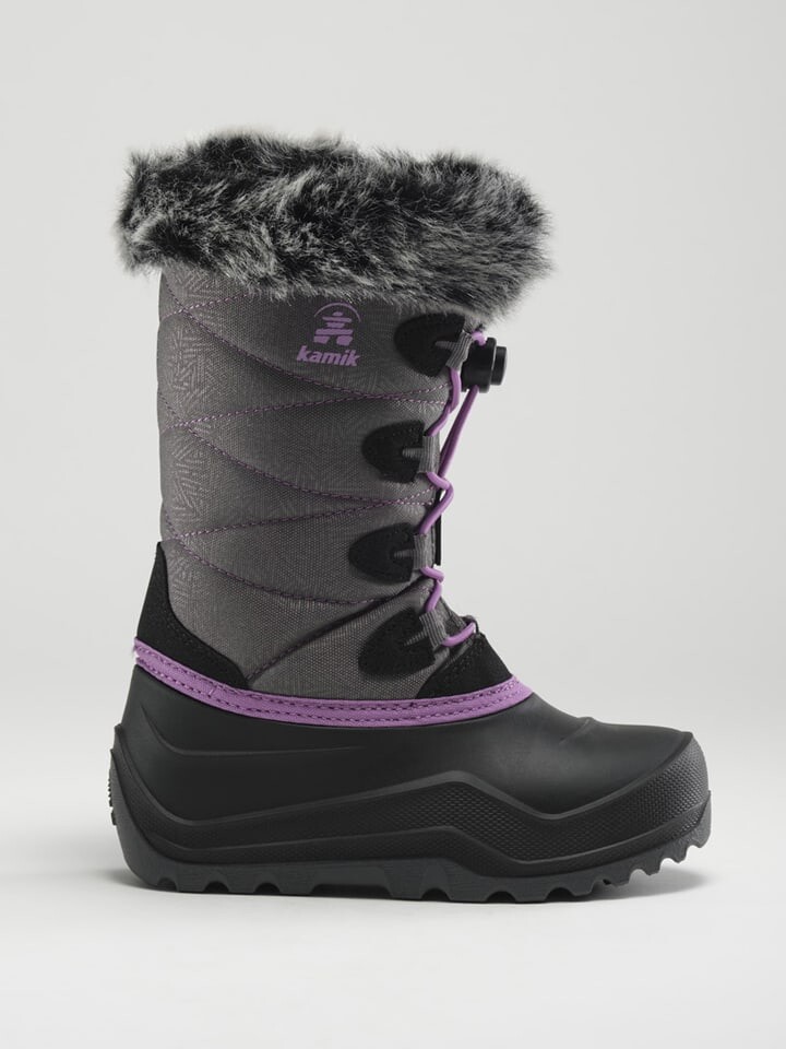 

Сапоги Kamik Winterstiefel Snowangel, цвет Grau/Lila