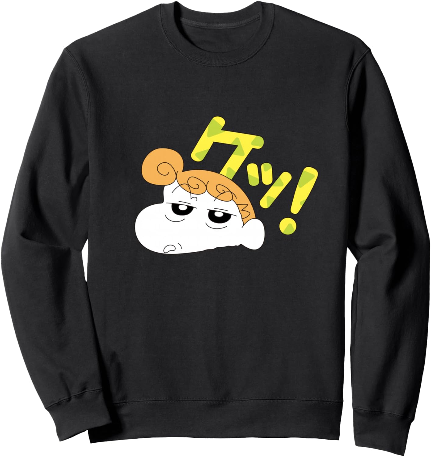 

Толстовка с изображением подсолнуха и карандаша Шин-чана, черная Crayon Shinchan