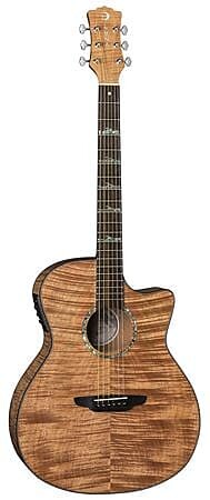 

Акустическая гитара Luna High Tide Mahogany Grand Concert Acoustic Electric Guitar Satin Natural