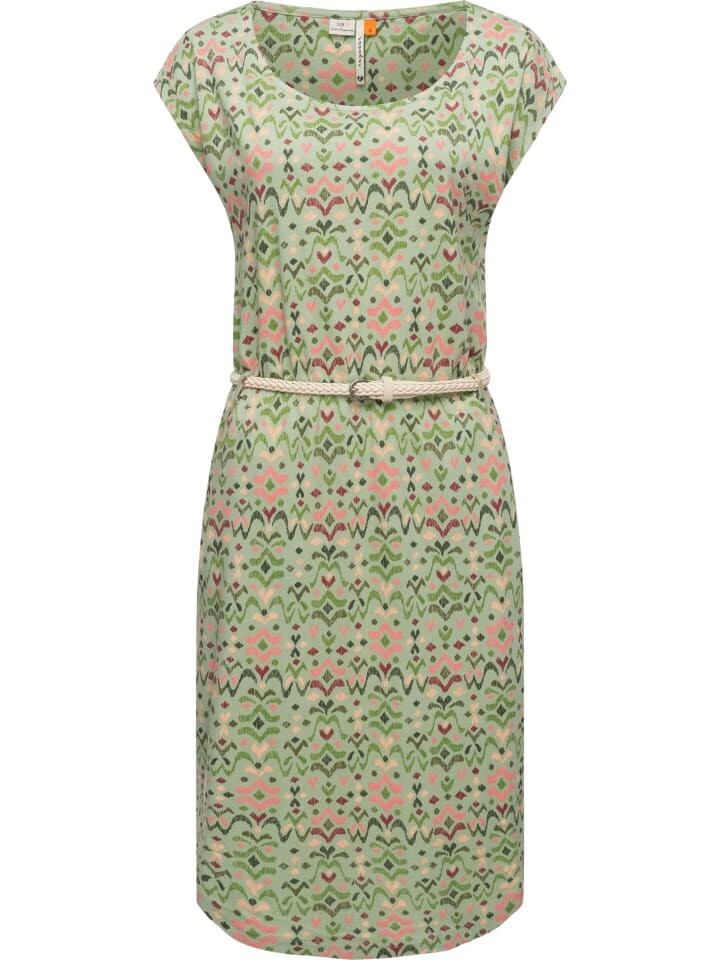

Короткое платье ragwear Sommerkleid Lilithe Ikat, цвет Dusty Green