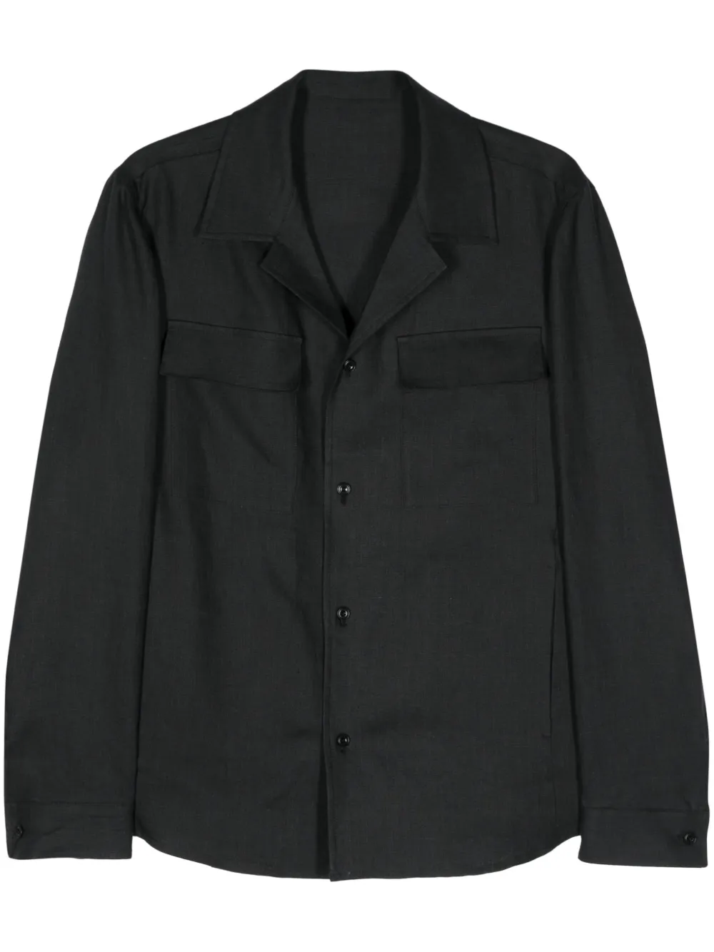 

Льняная рубашка John Briglia 1949, черный