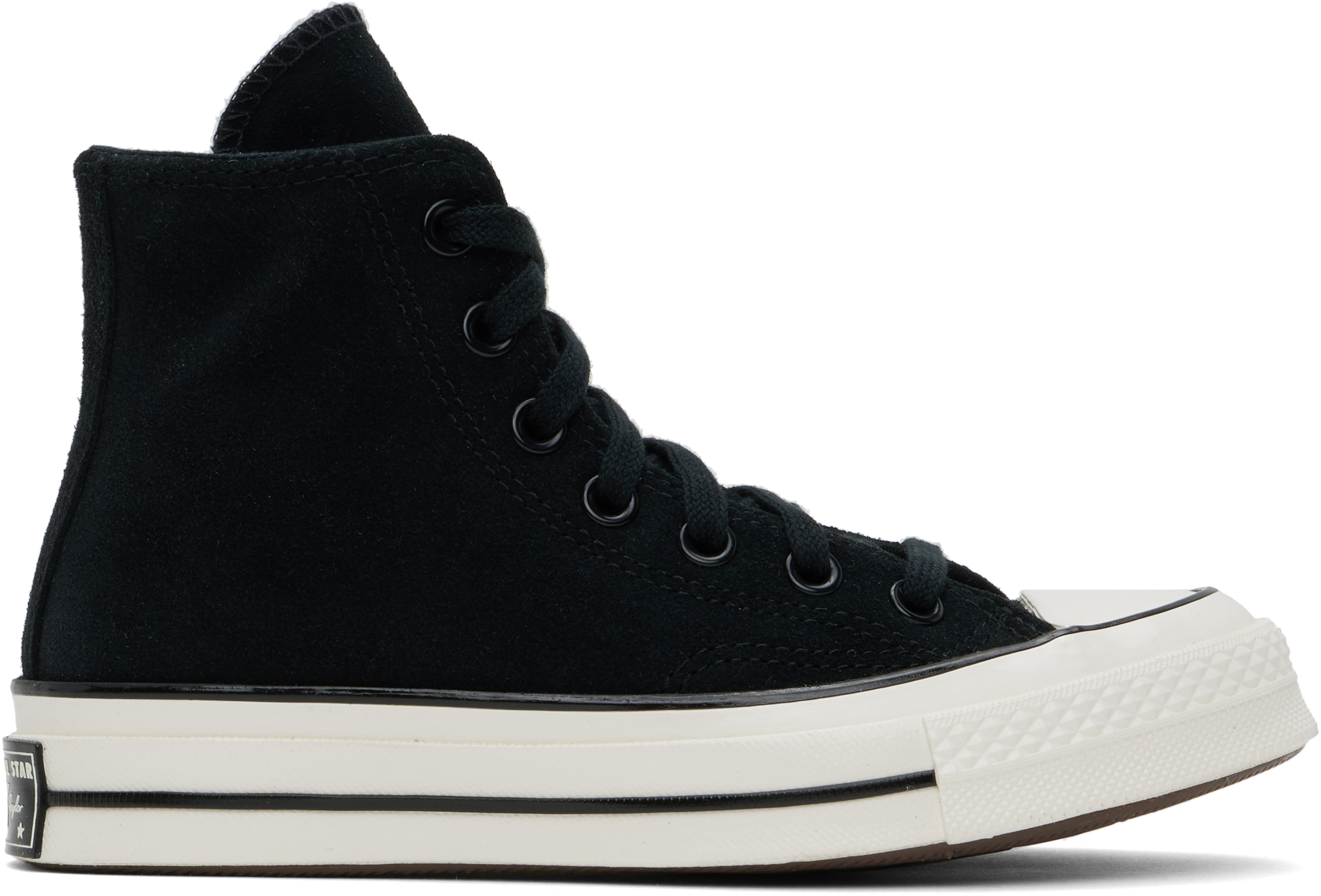Черные замшевые кроссовки Chuck 70 Heritage Color Converse