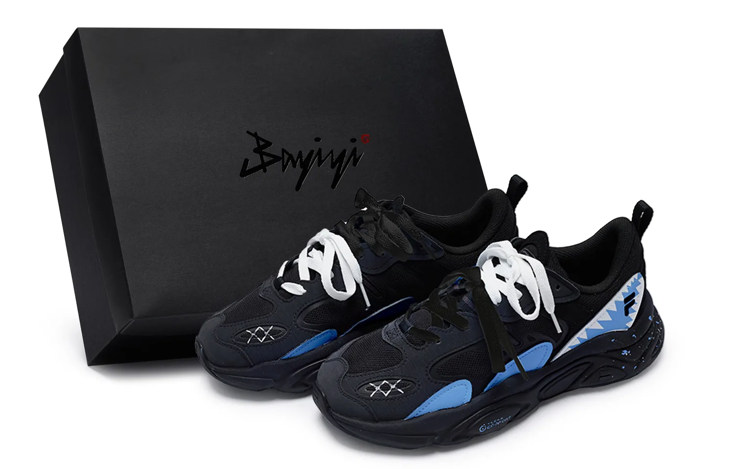 FILA Кроссовки Mars 2.0 811 Made, Tide Dark Blue, Special Shoe Box низкие мужские черные синие белые