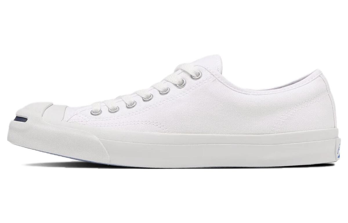 

Туфли Jack Purcell Canvas унисекс с низким верхом белого цвета Converse