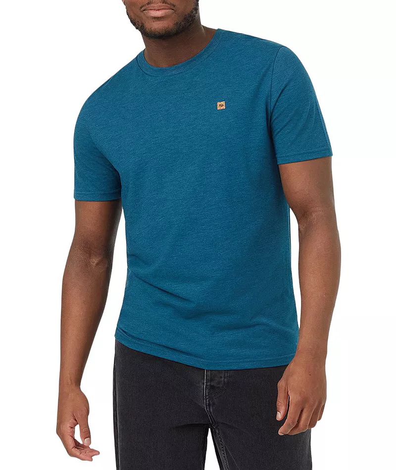 

Tentree Мужская классическая футболка TreeBlend, цвет Legion Blue Heather