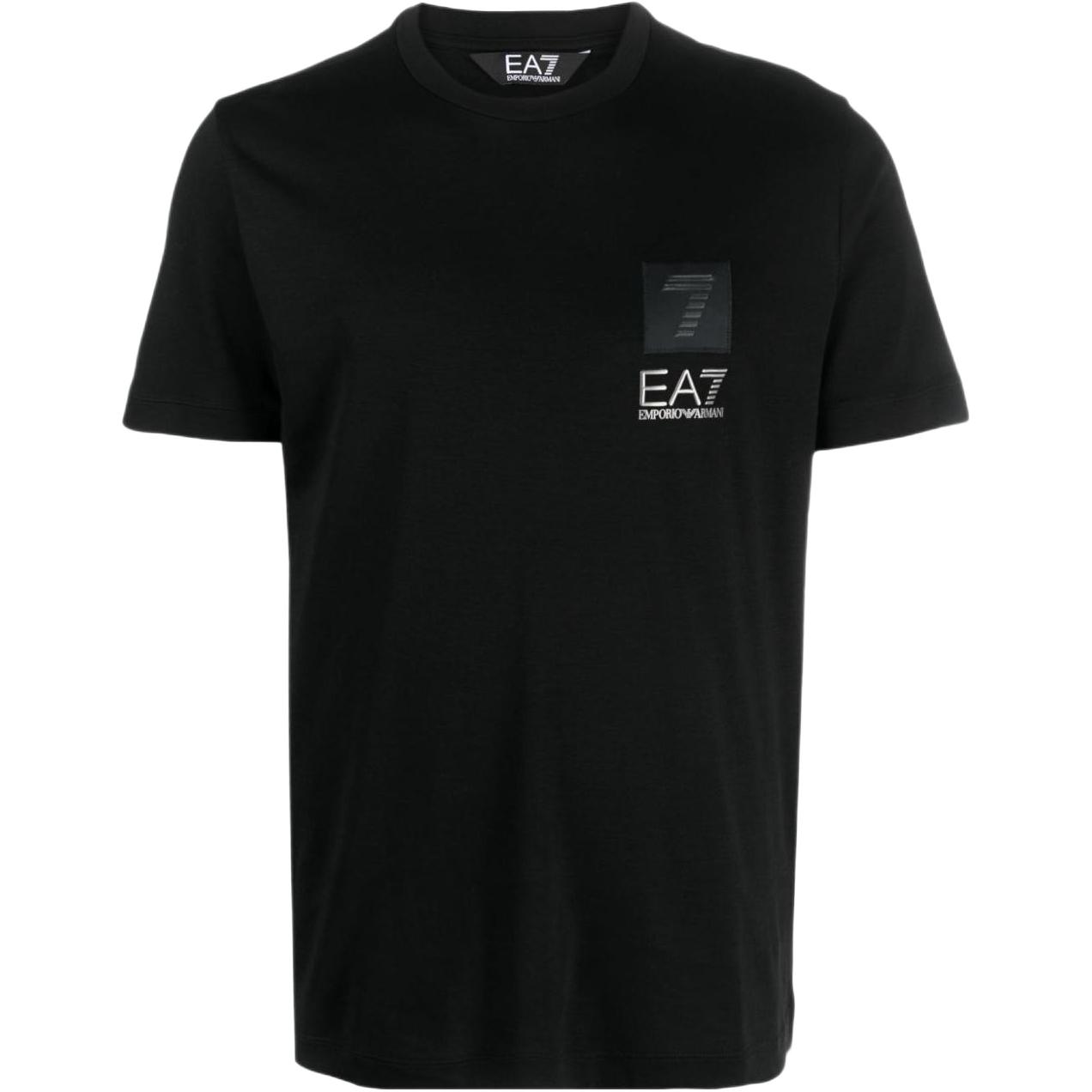 

EMPORIO ARMANI Футболка EA7 для мужчин, черная, Черный, EMPORIO ARMANI Футболка EA7 для мужчин, черная