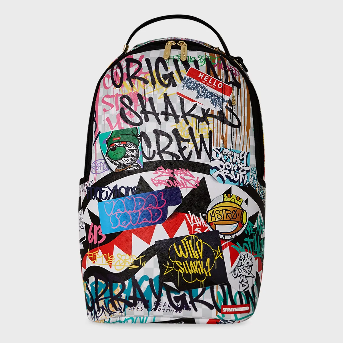 

Сумка SPRAYGROUND Sharks in Paris the Rizz Cream, многоцветный