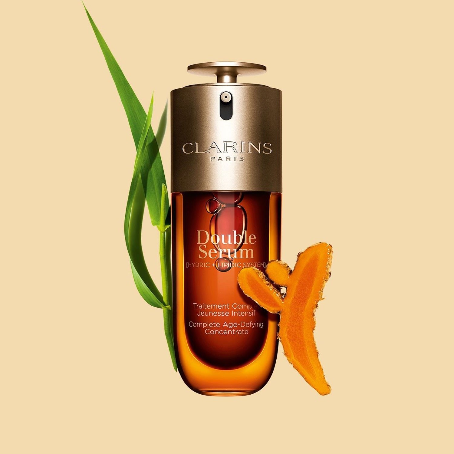 Сыворотка Clarins — Для лица double serum hydric + lipidic system , объем, 75 мл — фото 2