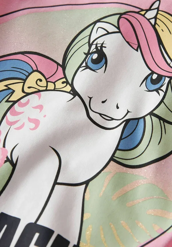 Футболка Nmfada mlp ss top cplg print t-shirt Name It, розовый напиток — фото 3