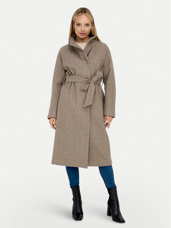 

Переходное пальто стандартного кроя Emma 15234634 Only, бежевый
