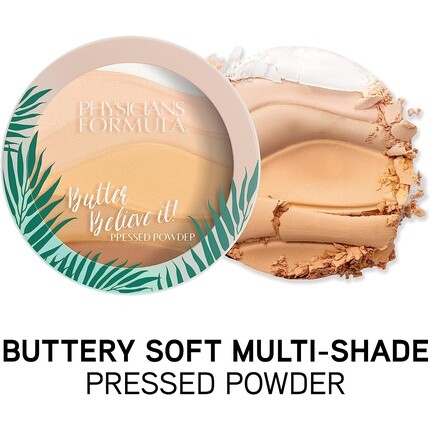 Пудра для лица Physicians Formula Butter Believe It с маслом мурумуру, купуага и тукумы — кремовая натуральная, Physician'S Formula, Inc — фото 2