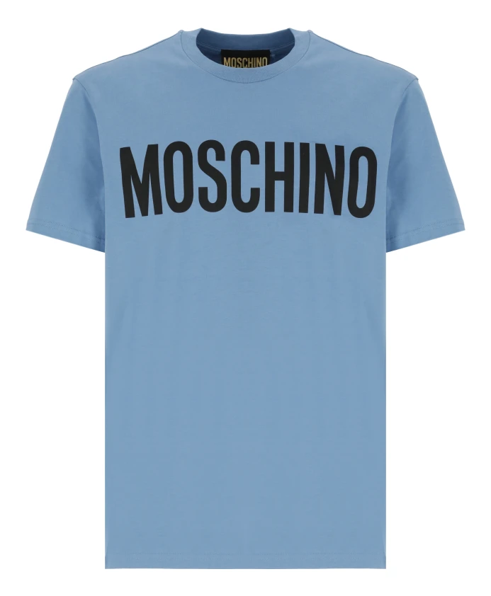 

Яркая футболка и поло Moschino, синий