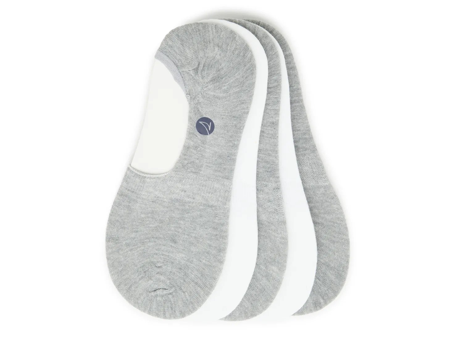 

Носки Sperry Loafer No Show Liners - 5 Pack, серый/белый