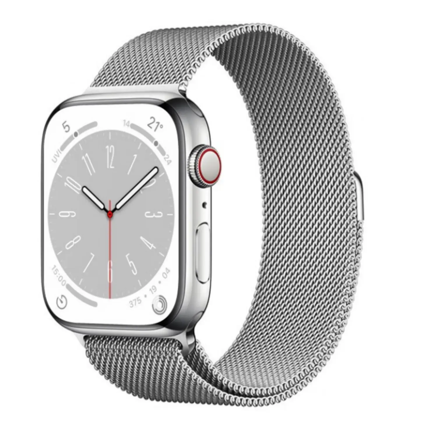 

Ремешок Apple, совместимый с металлическими часами Apple Watch S10 и IWatch 9 8765432 Wepro, Graphite