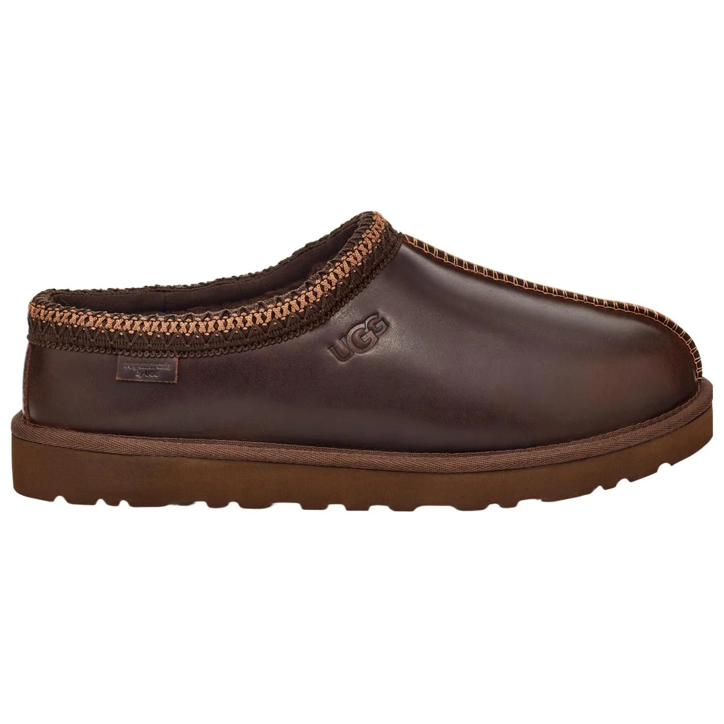Таманские кожаные тапочки Ironwood UGG, коричневый — фото 4