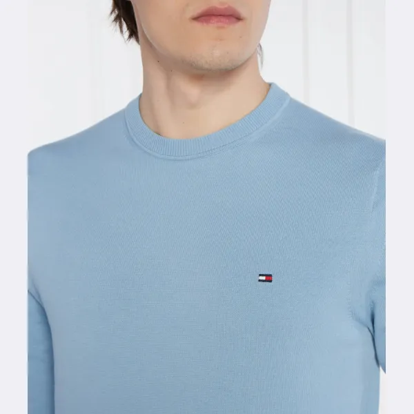Свитер узкого кроя 1985-го года Tommy Hilfiger, синий — фото 3