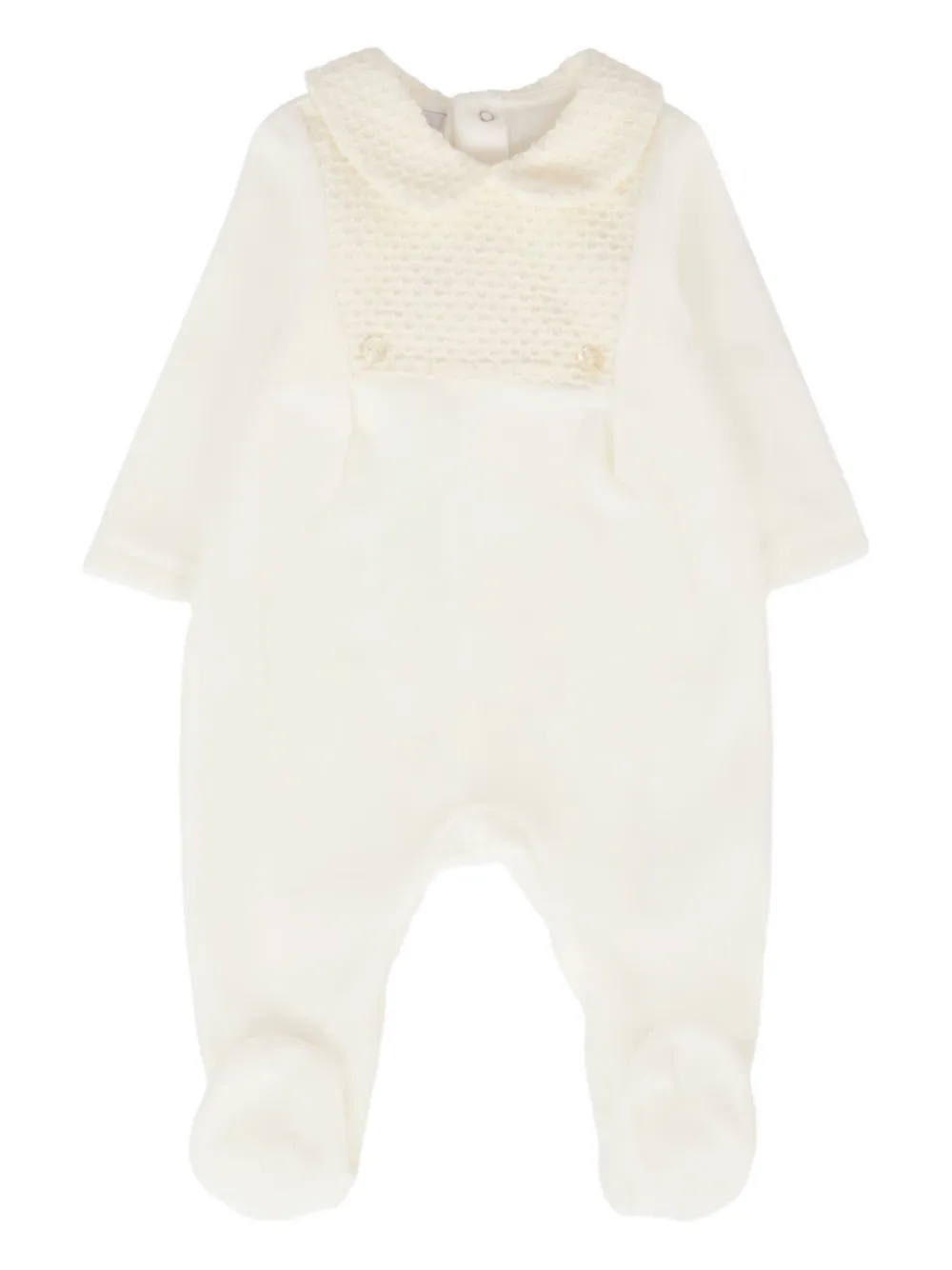 

Комбинезон для новорожденного с воротником Питер Пэн Paz Rodriguez, белый