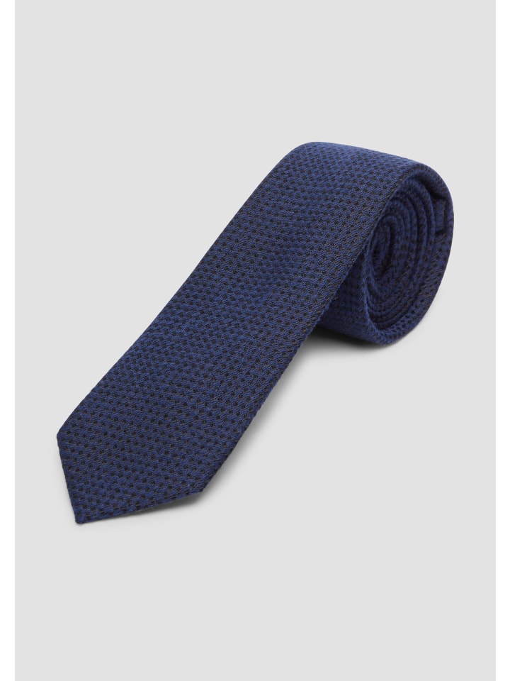 

Галстук s.Oliver BLACK LABEL, синий