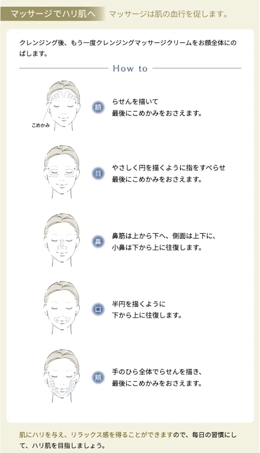 Патчи под глаза Ebiya — Лечебный очищающий массажный Noevia Extra Medicated Cleansing Massage Cream, 130 г — фото 3