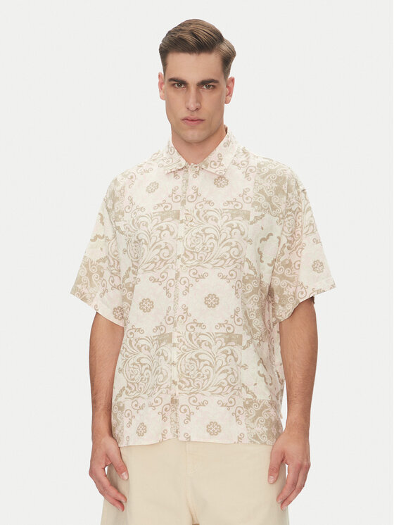 

Свободная рубашка Hydra 12277225 Jack&Jones, бежевый