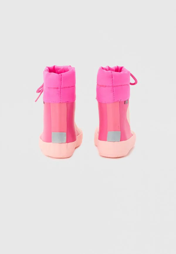 Резиновые сапоги alv с отпечатком лапы, унисекс Viking, Light Pink/Magenta — фото 3