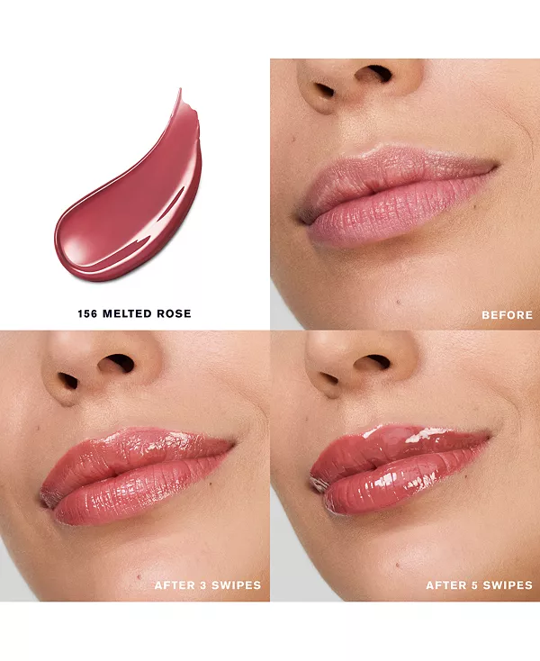 Чистый цветной тающий блеск для губ Glossstick Estée Lauder, melted rose — фото 3
