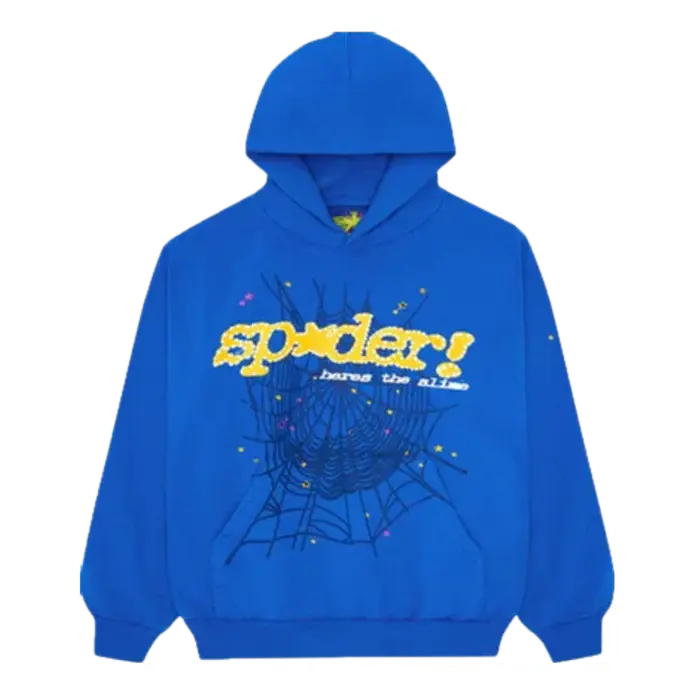 

Худи Sp5der Hoodie 'TC Blue', синий