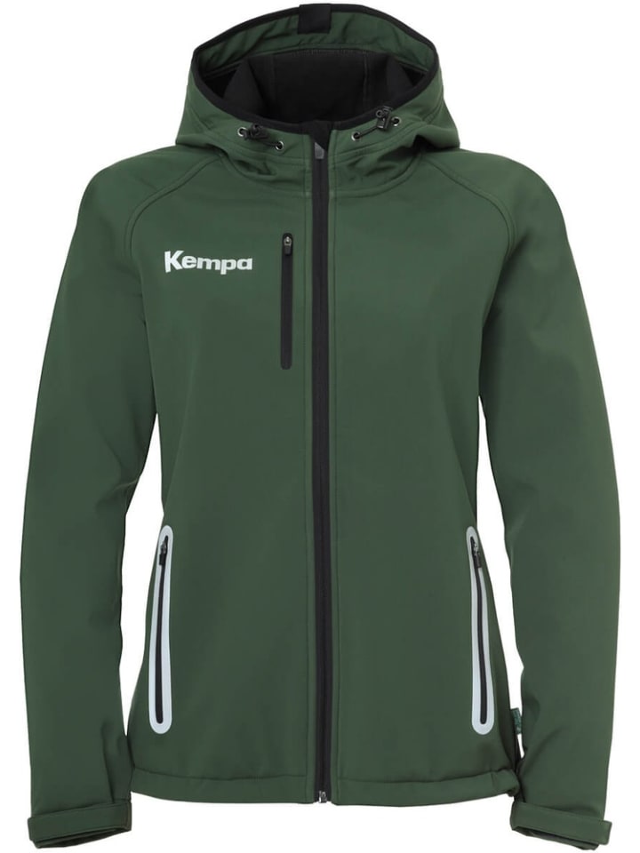 

Куртка софтшелл Softshell Jacket Women Kempa, зеленый