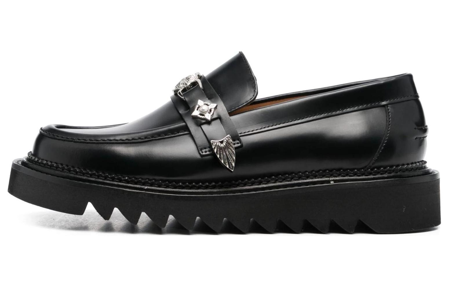 

TOGA VIRILIS Двухцветные мокасины с бляшками