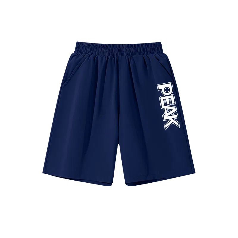 Шорты детские с принтом PEAK Navy Blue