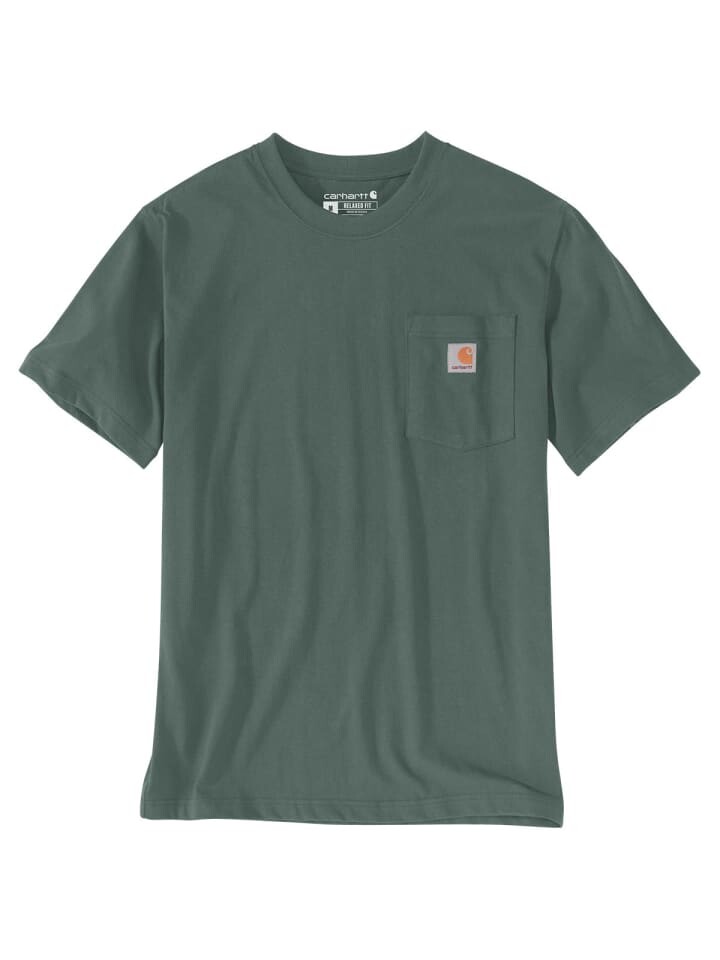

Футболка CARHARTT T-Shirt Pocket, зеленый