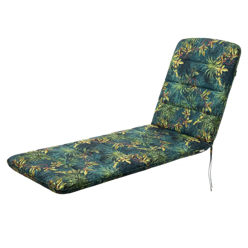 

Подушка для садовой мебели PillowPrim, для стульев или шезлонга, балкон, садовая, подушка для шезлонга, подушка, диван, подушка для сиденья, коричневый, 102x50 см Stanis³aw Jurga