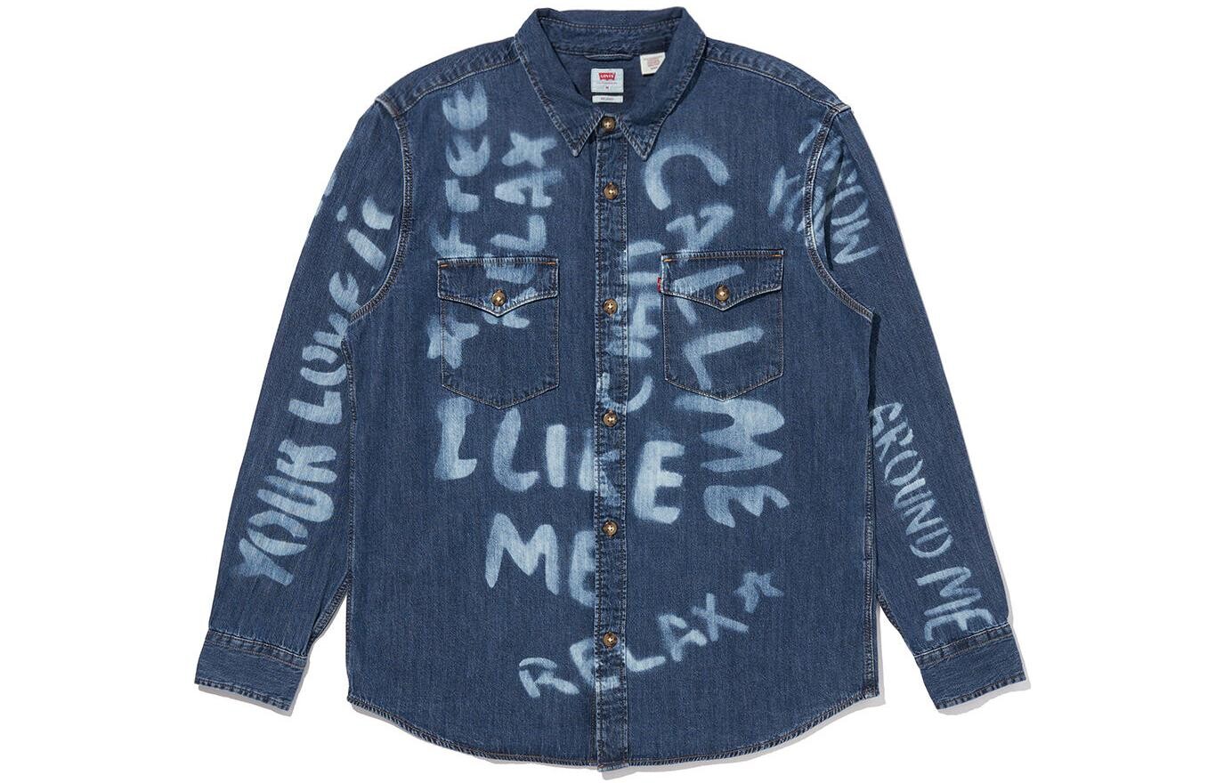 

Рубашка мужская темный индиго Levi’S, индиго