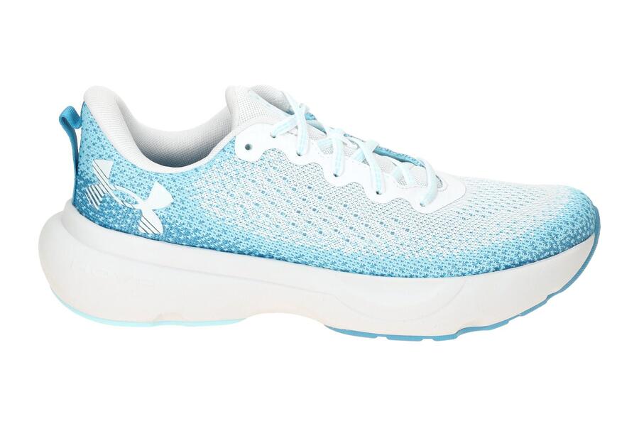 Спортивные кроссовки Under Armour Infinite синие белые женские 3027524 — фото 2