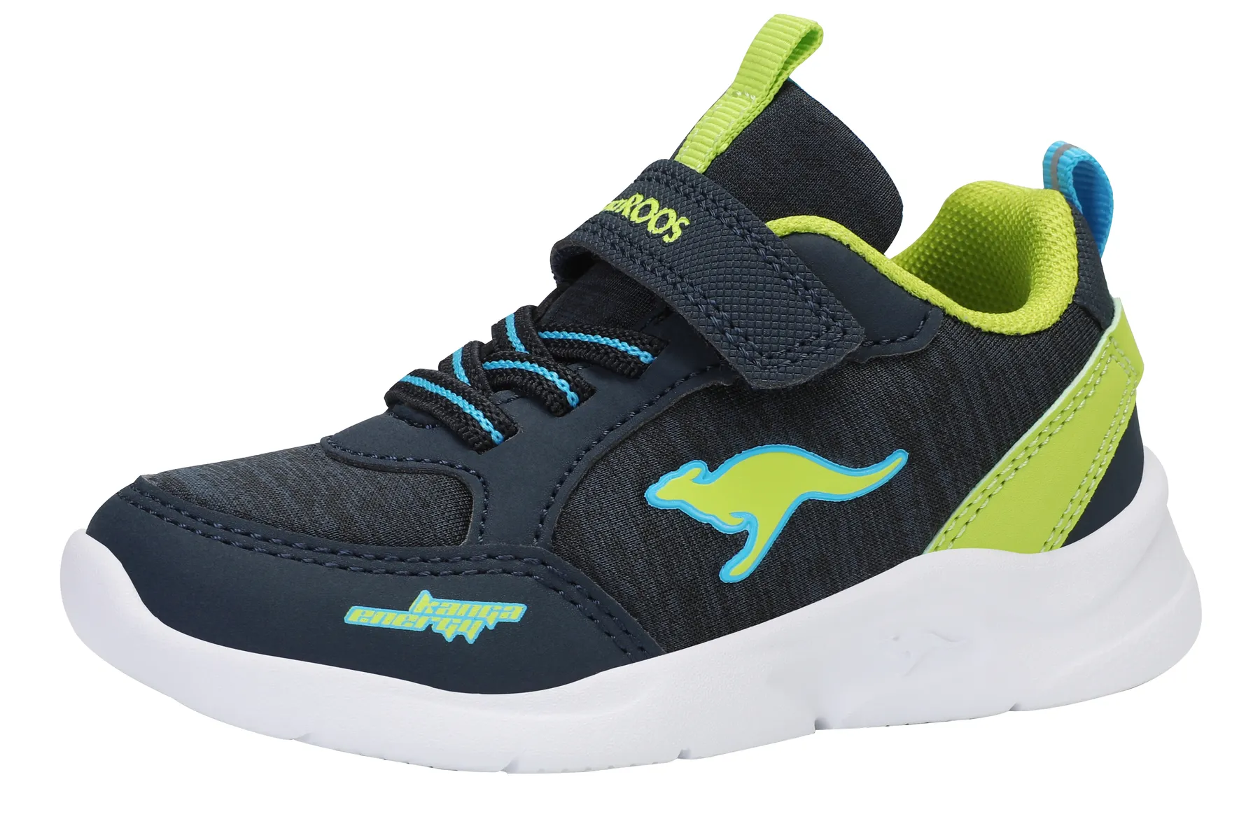 

Кроссовки KangaROOS "K-NY Chip EV", цвет Navy-Lime