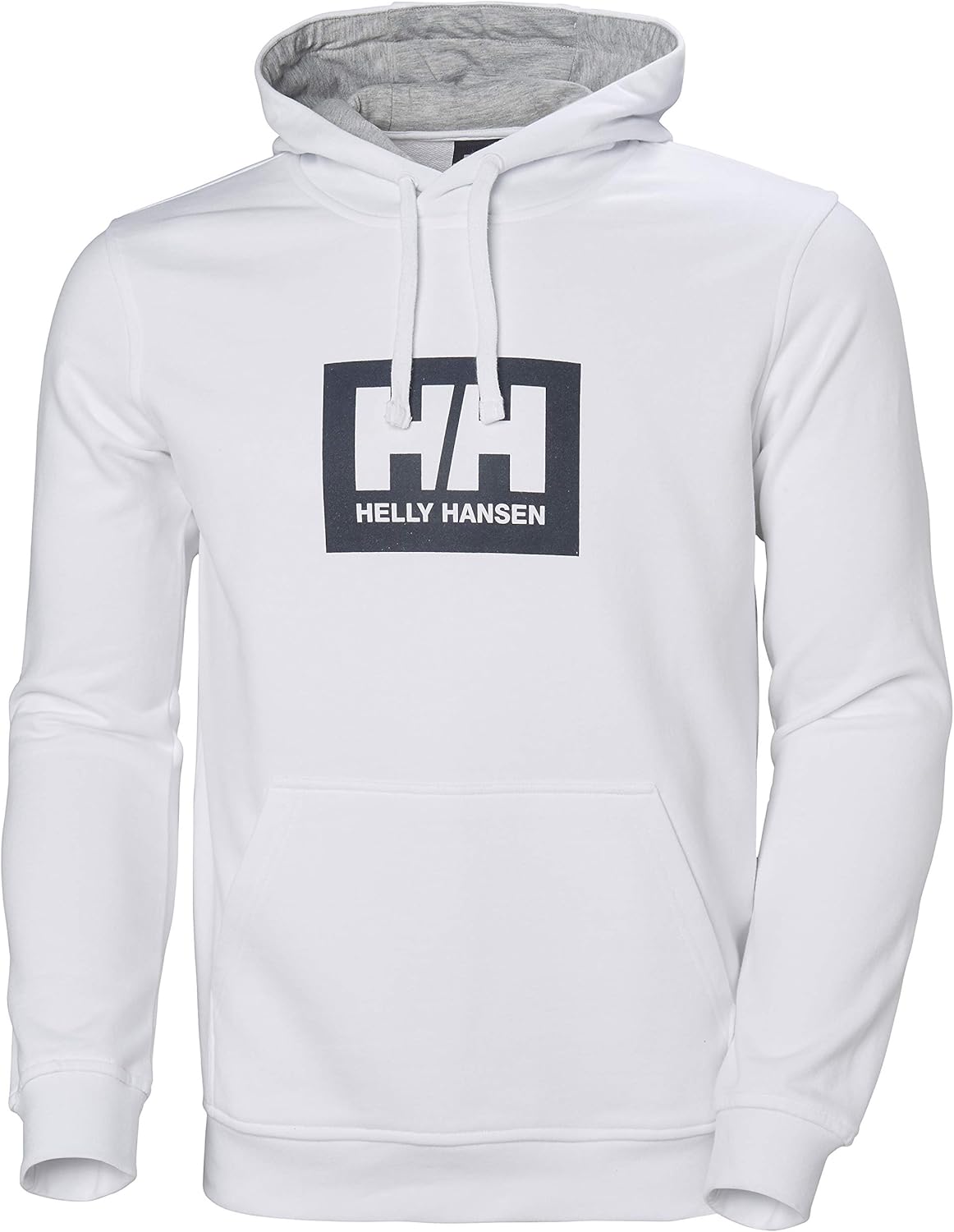 

Helly-Hansen HH Box Hoodie для мужчин - мягкая хлопковая худи с уютным флисом и гладкой отделкой Helly Hansen, 001 White