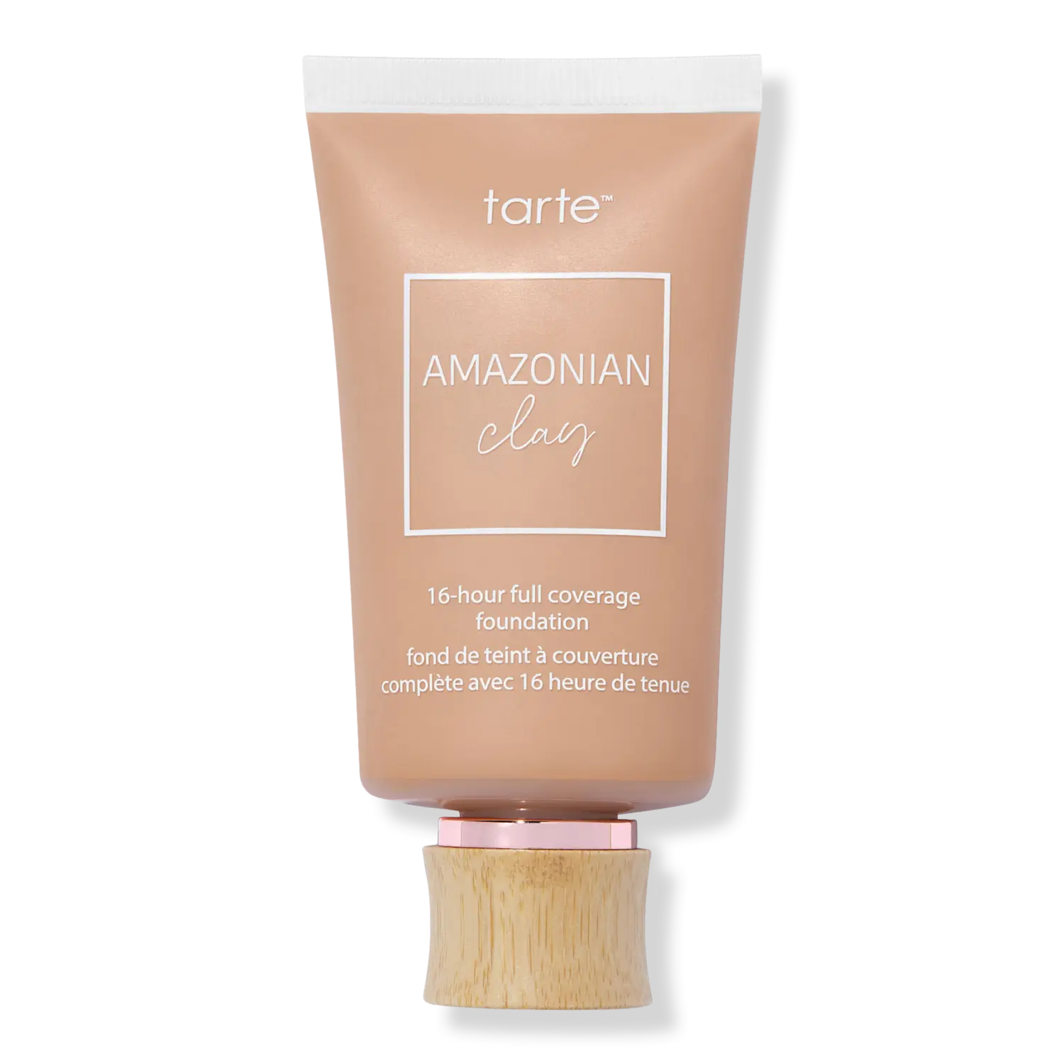 

Тональный крем с амазонской глиной, обеспечивающий 16-часовое покрытие. Tarte, 47H Tan-Deep Honey (tan to deep skin with warm, peach undertones)